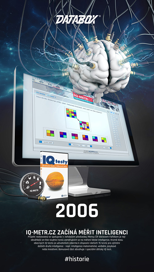 2006 - IQ-metr.cz začíná měřit inteligenci