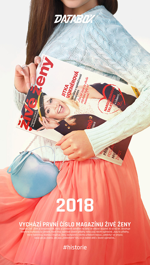 2018 - Vychází první číslo magazínu Živé ženy